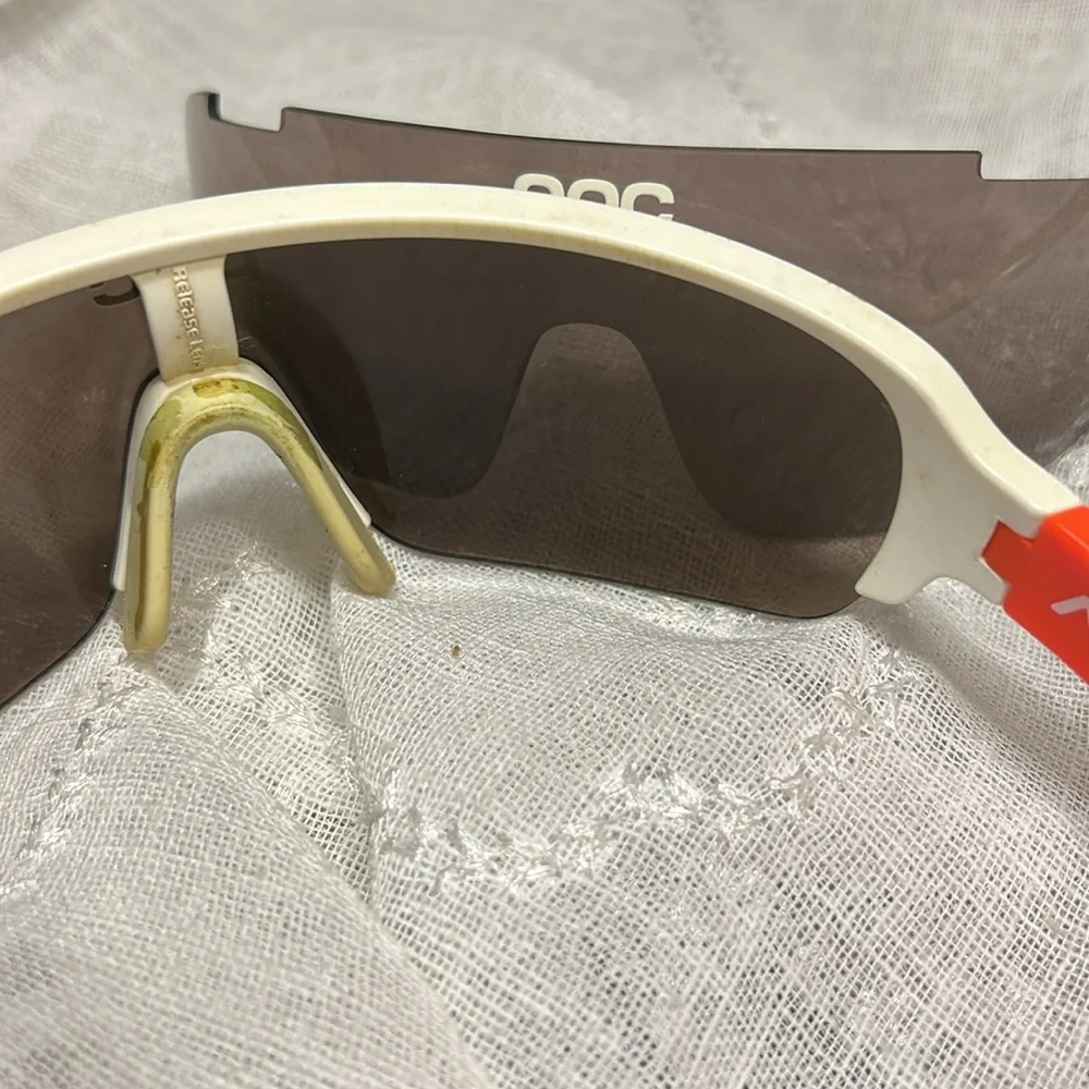 POC sport sunglasses with interchangeable lenses